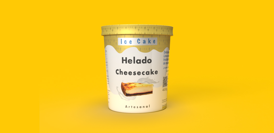 Tarrina Helado de Cheesecake