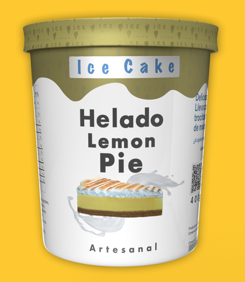 Icecake tarrina de lemon pie