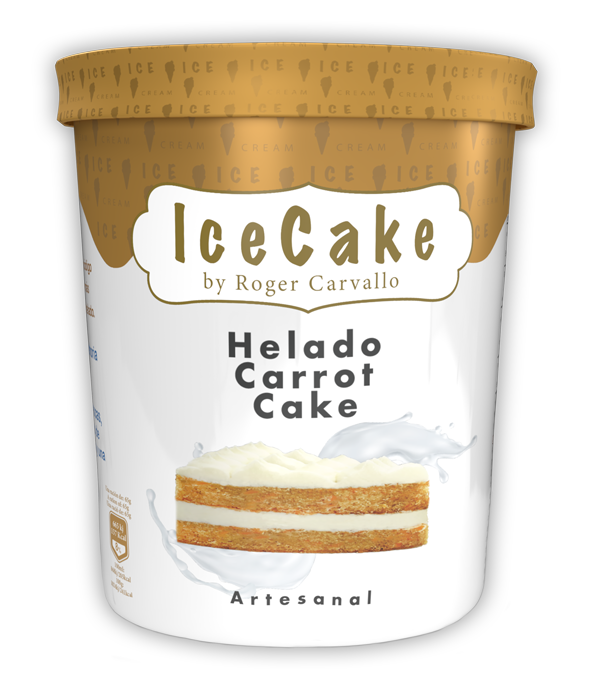 helado Carrot cake Ice Cake by Roger Carvallo