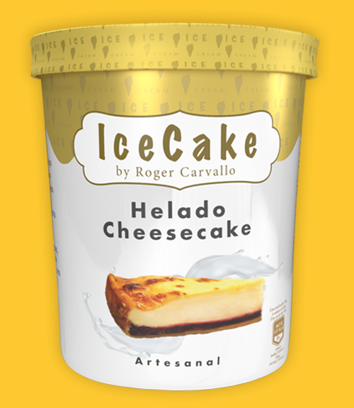 Icecake tarrina de helado de Cheesecake