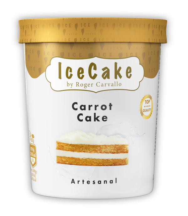 helados Carrot cake IceCake by Roger Carvallo